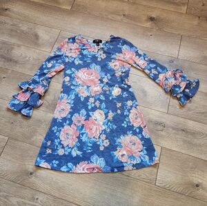 Girls 10-12 floral dress